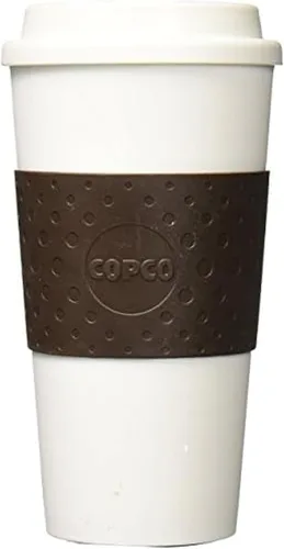 Vista 15 de Copco Acadia - Taza de viaje de 16 oz, termo reutilizable con aislamiento, de plástico de doble pared, con tapa a prueba de fugas, sin BPA, taza