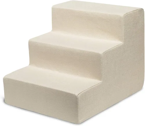 Vista 38 de Best Pet Supplies Escalones y pasos para perros - Escalones de espuma para perros pequeños y gatos, soporte de paso de mascotas equilibrado