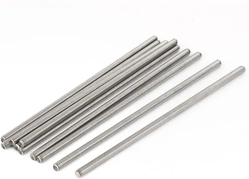 Vista 46 de uxcell M3 x 2.362 in 0.020 in Pitch 304 Varillas totalmente roscadas de acero inoxidable barra 10 piezas