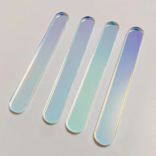 Vista 4 de 30 piezas de mini palitos acrílicos para helado de helado de caramelo y manzana (AB Rainbow)