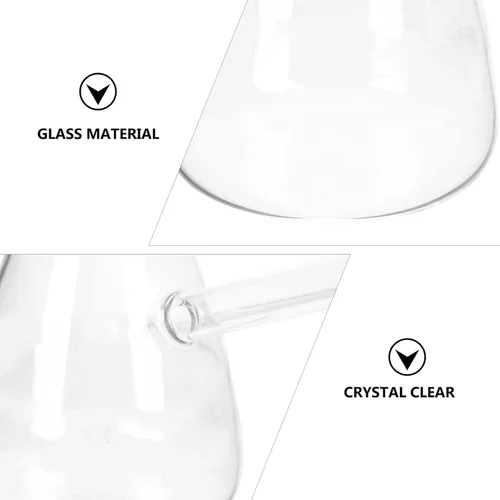 Vista 7 de Classics - Cafetera turca de vidrio de borosilicato, tetera Jazzva Cezve Briki, calentador de leche caliente, 15.2 fl oz