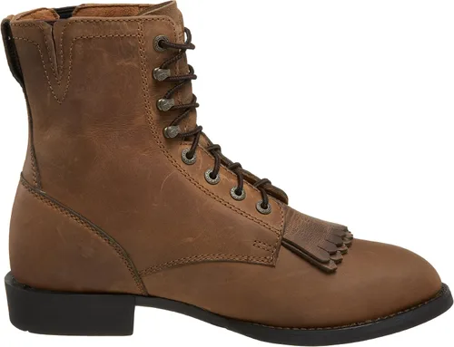Vista 6 de Ariat Botas Heritage Lacer II - Botas de trabajo de cuero para mujer, Marrón, 5.5