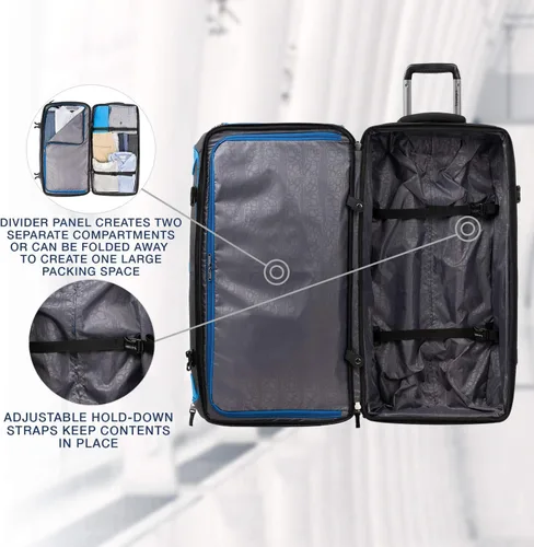 Vista 4 de Travelpro Tpro Bold 2.0 - Bolsa de lona con ruedas (30 pulgadas)