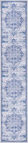 Vista 57 de Rugs.com Francesca Collection - Alfombra lavable de tejido plano, 2 x 3 pies, color blanco sal marina, perfecta para entradas, cocinas, rincones