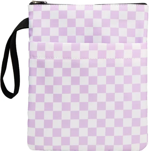 Vista 17 de DSIUE Funda para Libros Cubiertas de Libros Protector de Libros con Cremallera Tela Lavable para Adolescentes Adultos Amantes de los Libros Maestros