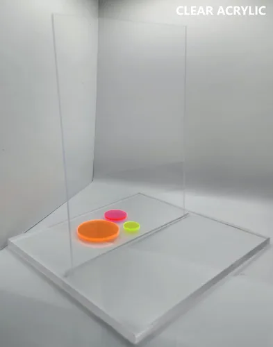 Vista 2 de Hoja de plexiglás acrílico, transparente, lámina de plástico, duradera, resistente al agua y a la intemperie, multiusos e ideal para innumerables