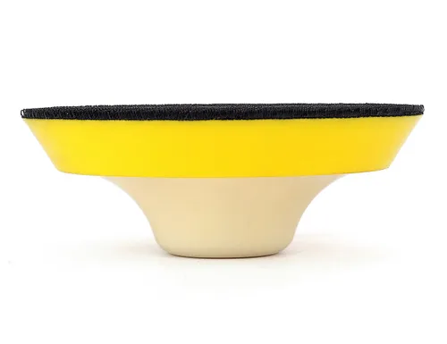 Vista 4 de Almohadilla de respaldo de gancho y bucle de 4" con rosca de 5/8"-11 para almohadillas de lijado/pulido