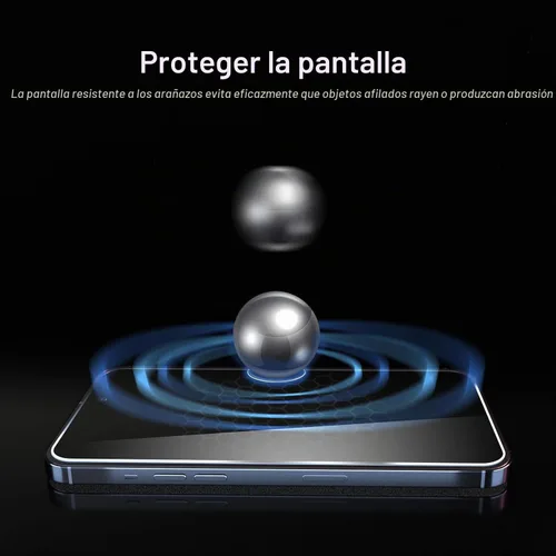Vista 4 de Ailun 3 Pack Screen Protector for iPhone 11 Pro/iPhone Xs/iPhone X Pantalla de 5.8 pulgadas, vidrio templado, borde 2.5D, funciona con la mayoría