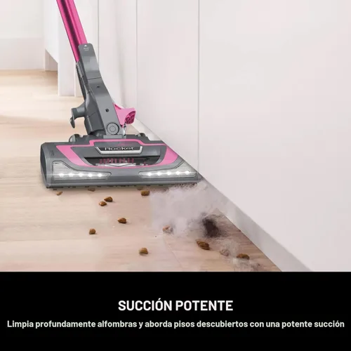 Vista 3 de Shark HV371 Rocket Pro DLX Aspiradora de Palo con Cable, Aspiradora de Mano Extraíble, Dirección Pivotante Avanzada, Copa XL, Herramienta