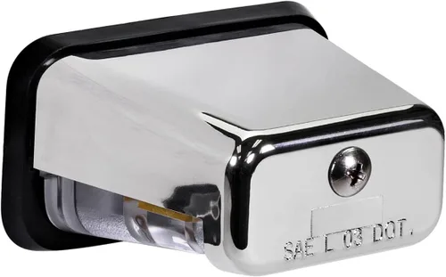Vista 10 de TRUE MODS Luz LED Negra para Placa de Matrícula para Remolque de Barco [Montaje de Perno] [DOT FMVSS 108] [SAE L] [Impermeable] [12V DC] Lámpara