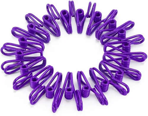 Vista 8 de Mr. Pen - Clips de utilidad recubiertos de PVC, 2 pulgadas, paquete de 18, clips de acero recubiertos de PVC para sellar alimentos, soporte