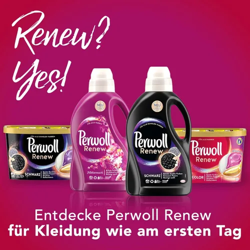 Vista 7 de Perwoll Detergente líquido para ropa Renovar Color para toda la ropa 1.44L (24 cargas de lavado)
