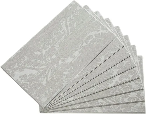 Vista 61 de Palisade Azulejos de Vinilo Entrelazados Impermeables para Pared/Salpicadero para Cocina o Baño en Pizarra Agrietada (Muestra de 4.5x11 pulgadas)