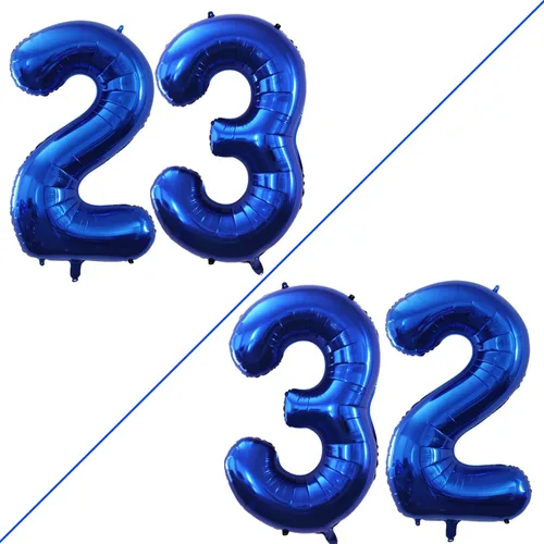 Vista 287 de GOER Globos con el número 80 para decoraciones de fiesta de cumpleaños número 80, globos de helio de aluminio jumbo de 42 pulgadas para 80 Oro rosa