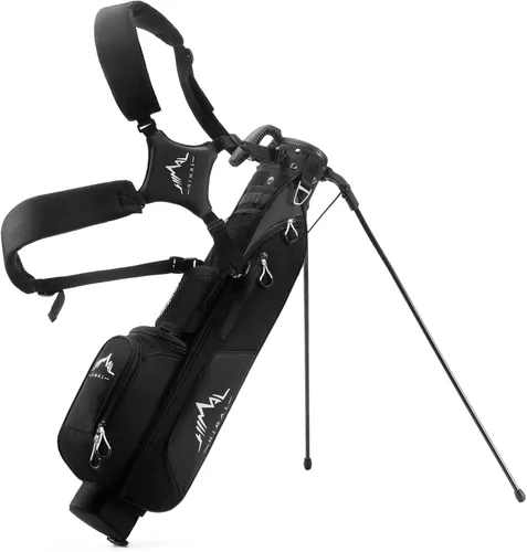 UNIHIMAL Par 3 Golf Bag Small Lightweight with Dual Shoulder Straps – Pitch n Putt Golf Bag Easy to Carry and Durable for Men/Women– 31.5 inches Tall