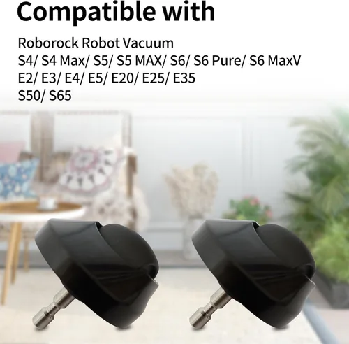 Vista 34 de Conjunto de rueda delantera de repuesto compatible con todas las aspiradoras iRobot Roomba 500, 600, 700, 800, 900, e, i y j, 2