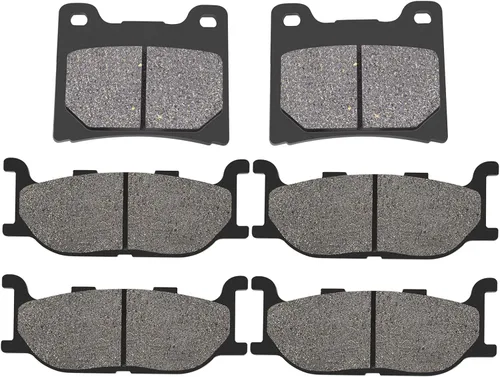 Road Passion Pastillas de freno delanteras y traseras de repuesto para YAMAHA XVS1100 V-Star Custom Midnight 2007-2008/XVS1100 V-Star