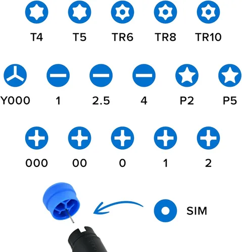 Vista 4 de iFixit Essential Electronics Toolkit - PC, computadora portátil, kit de reparación de teléfono
