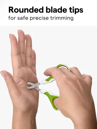 Vista 6 de Cortaúñas para mascotas para gatos de interior y animales pequeños, cuchillas anguladas de precisión y agarre constante, ideal para gatitos, perros