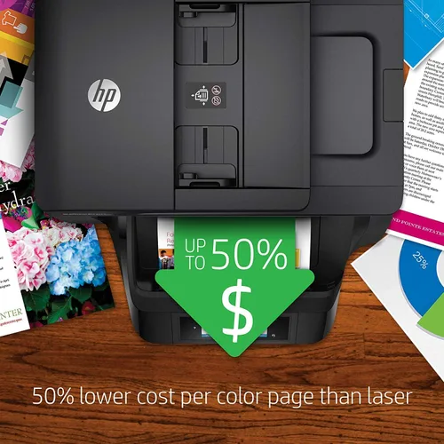 Vista 7 de Impresora multifunción HP OfficeJet 8720., Negro