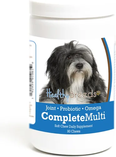 Vista 266 de Healthy Breeds Cavalier King Charles Spaniel - Multivitamínico todo en uno, completo con probióticos, glucosamina, condroitina y omegas, 60