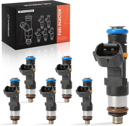 A-Premium 6 inyectores de combustible compatibles con Nissan Murano 2004-2007, 350Z 2005-2006 e Infiniti G35 2004-2007, M35 2006-2008, FX35