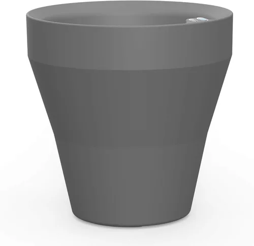 Vista 12 de Crescent Garden Rim TruDrop - Maceta de riego automático, 18 pulgadas (blanco alpino)