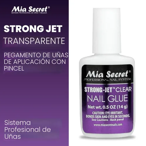 Vista 2 de Mia Secret, Pegamento de uñas con calcio y vitamina E, Cepillo en n.º 335