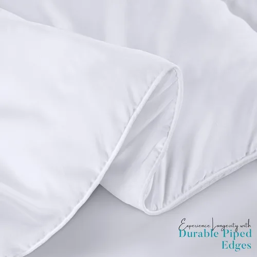 Vista 4 de Utopia Bedding - Edredón acolchado con inserto para edredón, edredón acolchado con pestañas en las esquinas, edredón alternativo cosido en caja