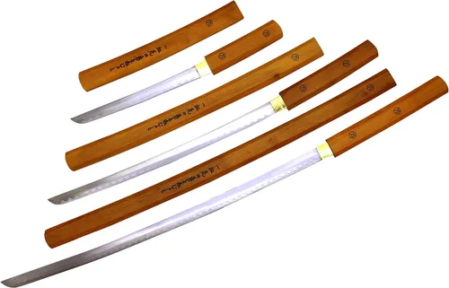 Vista 2 de Snake Eye Tactical Shirasaya - Juego de espada samurái de madera