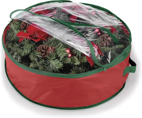 Bolsa para coronas y guirnaldas Whitmor para coronas de 76,2 cm