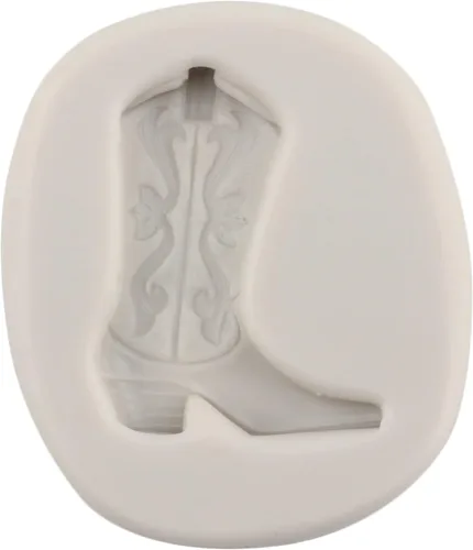 Vista 3 de Moldes de silicona de cabeza de toro, flecha, bota, herradura, hoft, fondant, molde para decoración de pasteles, decoración de cupcakes, chocolate