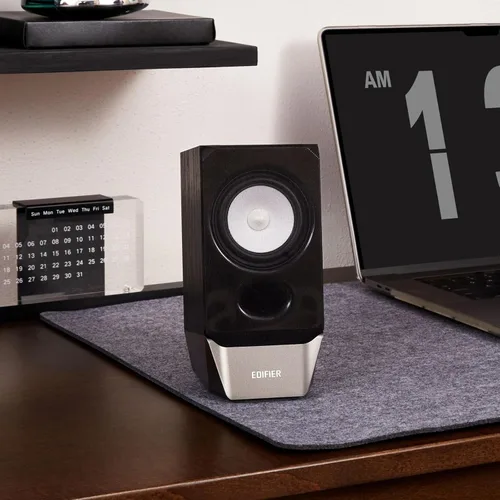 Vista 3 de Edifier Altavoces de computadora con Bluetooth 5.3 para escritorio, laptop, Mac, monitor, sistema de altavoces de PC alimentado por USB 2.0, graves