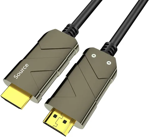 BIFALE - Cable HDMI 8K de fibra óptica, cable de fibra HDMI 2.1 compatible con 8K@60Hz, 4K@120Hz, 48Gbps, HDR 10 dinámico, eARC, HDCP2.2, 4:4: 4,
