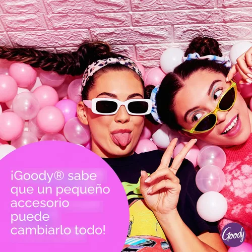 Vista 5 de Goody Ouchless Forever - Bandas elásticas para el cabello, 10 unidades, color negro, bandas sin daños, lazos elásticos 3 veces más fuertes