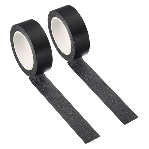 PATIKIL Cinta holográfica Washi de 0.59 pulgadas x 10.93 yardas, 2 rollos de calcomanías autoadhesivas para decoración de envoltura de manualidades,