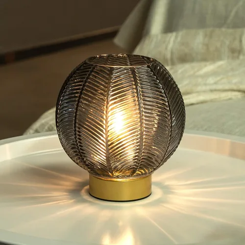 Vista 9 de LUSHARBOR Lámpara con Batería, Lámparas de Mesa Inalámbricas con Batería para Mesita de Noche, Lámparas Pequeñas para Sala de Estar Mesa Decorativa