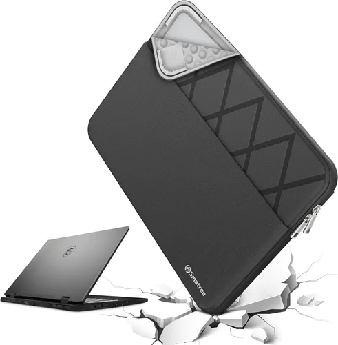 Vista 16 de Smatree Funda para portátil MSI Summit 13 AI+Evo Copilot+PC/E13 AI Evo A1M, para Summit E13 Flip Evo de 13.4 pulgadas, funda con bolsillo