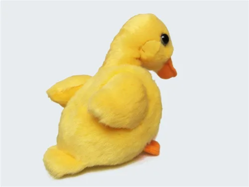 Vista 6 de TAMMYFLYFLY Pollito Amarillo de Peluche, Pollo Blanco de 5 Pulgadas, 12cm, Juguete de Peluche, Juguete Suave de Pato (1 Pato Amarillo)