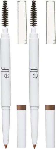 Vista 12 de e.l.f. Lápiz de Cejas Instant Lift, de doble cara, preciso, punta fina, forma, define, rellena cejas, contornos, peines, doma, Auburn, 0.006 Oz
