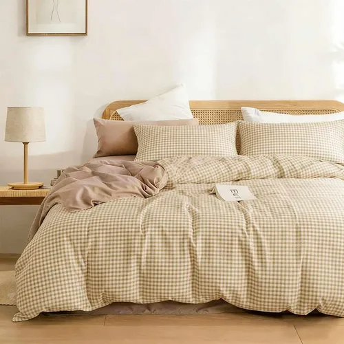 Vista 10 de Funda de Edredón Naranja Quemado Tamaño Queen 3 Piezas, Juego de Funda de Colcha Terracota Suave Boho - 1 Funda de Edredón Bohemia Óxido con Cierre