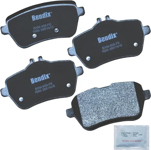 Vista 257 de Pastillas de Freno Traseras Cerámicas Bendix Priority1 CFC1510 para INFINITI QX56 2013-2011, QX80 2024-2014, Nissan Armada 2023-2017