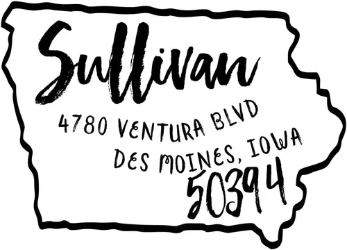 Vista 16 de Sello de dirección de devolución de Texas - Sello autoentintado del estado de Texas