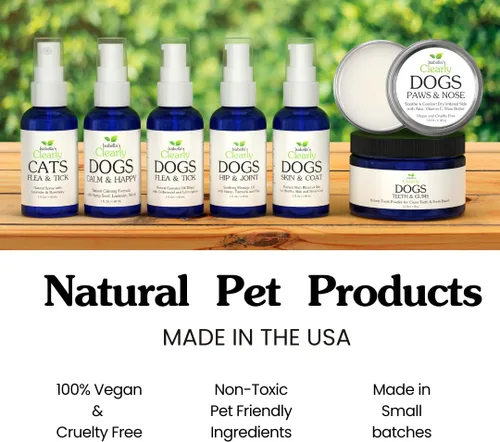 Vista 6 de Aceite natural para la piel y el pelaje para perros – Aceite de coco, oliva y almendras hidratante para perros para piel seca, picazón y abrigos