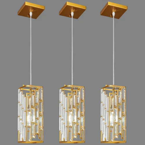 Vista 17 de Iluminación colgante cromada, lámpara colgante moderna, mini candelabros de cristal, accesorio de lámpara colgante ajustable para isla de cocina