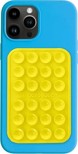 Vista 7 de OCTOBUDDY Classic MAX - Funda adhesiva de silicona con succión para teléfono - Manos libres, soporte de agarre fuerte para selfies y videos