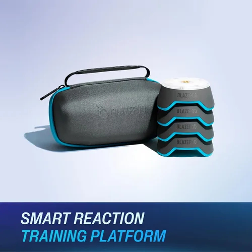 Vista 3 de BlazePod Soccer Reaction Training Kit – Reaction Light Pods to Improve Speed, Focus, & Decision-Making - Cognitive Light Drills for Football Players