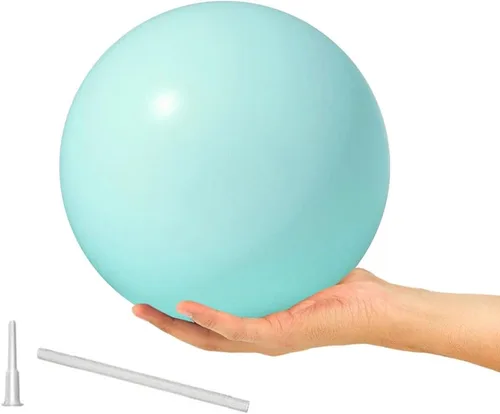 Vista 20 de Pelota de Ejercicio de Pilates de 9 Pulgadas Mini Pelota de Ejercicio para Barra, Yoga, Estabilidad, Entrenamiento en Gimnasio Bolas