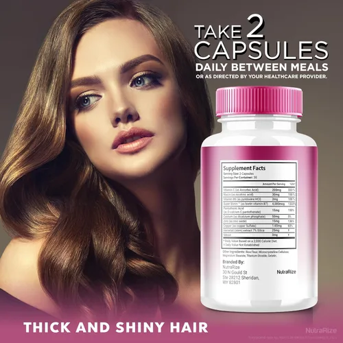 Vista 6 de Harmony Hair Capsules - Desbloquea el potencial de tu cabello con nuestra fórmula natural, vitaminas prémium para un cabello saludable y manejable