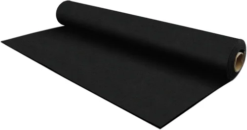 IncStores 14" Thick Tough Rubber Flooring Roll Flexible Recycled Rubber Floor Mats for Home Gym Heavy Duty Rubber Mat for Home Gyms, Sheds, Horse